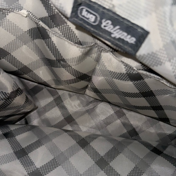 Lug Calypso Quilted Black Tote Bag, EUC - Picture 3 of 4